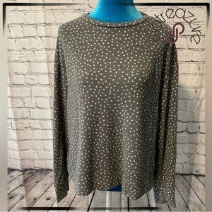 🈹 Time And Tru Polka Dot Shirt